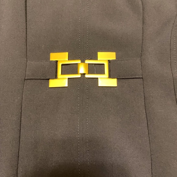 Tahari ASL Navy Dress Size 12 - Picture 3 of 8